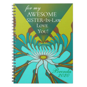 Voor mijn Geweldige zuster-in-law-liefde. Notitieboek