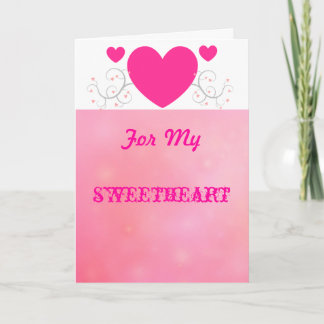 Voor mijn liefje kaart