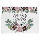 Voor mijn mama grote geschenk tas groot cadeauzakje (Voorkant)