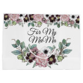 Voor mijn mama grote geschenk tas groot cadeauzakje (Achterkant)