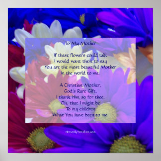 Voor mijn moeder poster