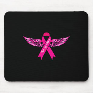Voor mijn moeder roze wingerziekte muismat