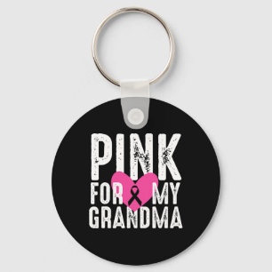 Voor mijn oma Borstkanker Bewustzijn Familie Sleutelhanger