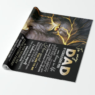 Voor mijn vader   grappige citaten voor papa cadeaupapier
