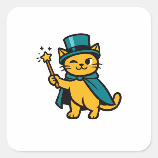 Voor mijn volgende truc liet ik mijn been verdwijn vierkante sticker