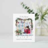 Voor mijn vriend Kerst Kaart (Staand voorkant)