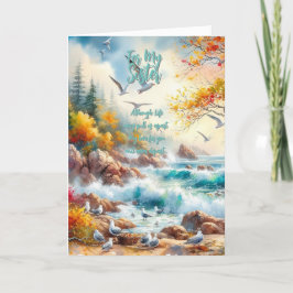 Voor mijn zuster bedankkaart