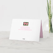 Voor mijn zuster Cancer Chemo Kaart (Achterkant)