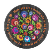 Voor moeder Poolse folklore-samenstelling Snijplank (Voorkant)