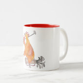 Voor! Mok Golfkip (Voorkant rechts)