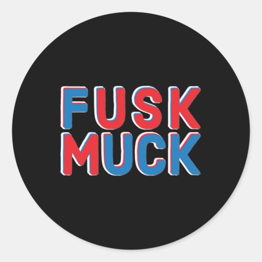 Voor Musk Sticker (Voorkant)