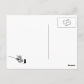 Voor muziekopdragers! briefkaart (Achterkant)