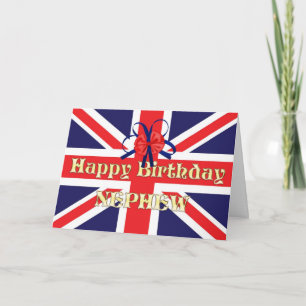 Voor neefje een Birthday-kaart met een uniale aans Kaart