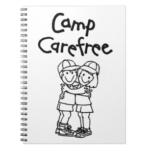 Voor notebooks verbindend Camp Carefree Notitieboek