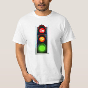 Voor onderweg - verkeerslichten t-shirt