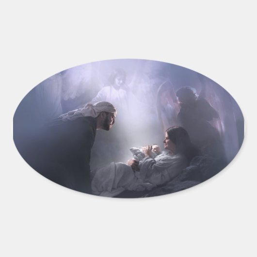 Voor ons, de geboorte stickers (Voorkant)