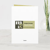 Voor oom op Vaderdag Kaart (Achterkant)