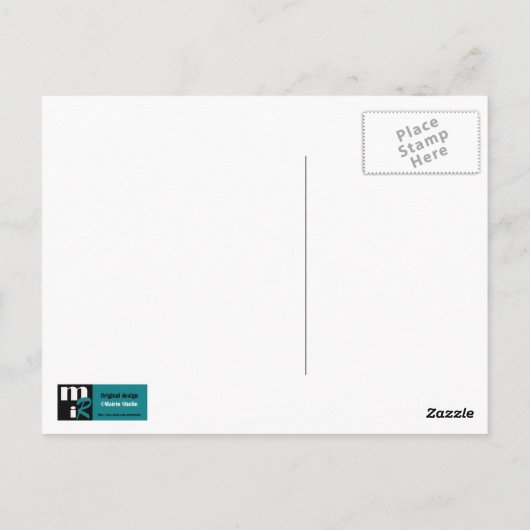 Voor opa op Vaderdag. Cute Puppy Briefkaart (Achterkant)