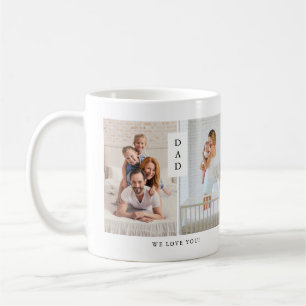 Voor pap Moderne twee fotorasters Koffiemok