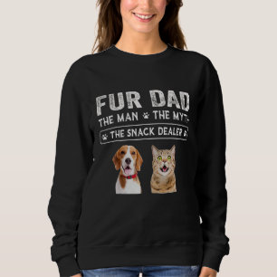 Voor Papa De Man De Mythe Mannen Hond Kat Vader Trui