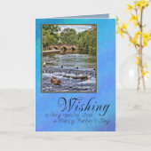 Voor papa op Vaderdag Kaart (Gele Bloem)