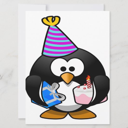 Voor Penguin Lover | Ontwerp van pinguïn | Birthda (Voorkant)
