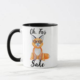 Voor Pete Sake: nieuwigheid Mok, Witty Funny Anima Mok