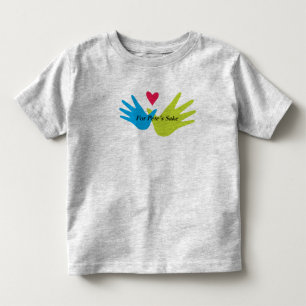 Voor Pete's Sake-peuter-T-shirt Kinder Shirts