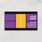 voor pickleball coach visitekaartje (Achterkant)