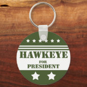 Voor President Hawkeye Sleutelhanger (Voorkant)