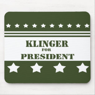 Voor President Klinger Muismat