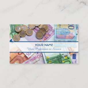 Voor professionele accountants en financiële desku visitekaartje