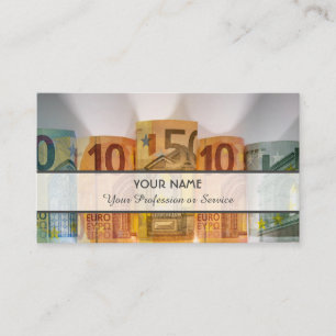 Voor professionele bankiers of financiële experts visitekaartje