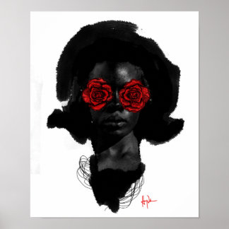 "Voor Roos gekleurde meisjes" Poster