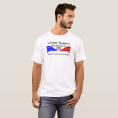 ...  voor Sjabloon van Presidenten T-shirt (Voorkant volledig)