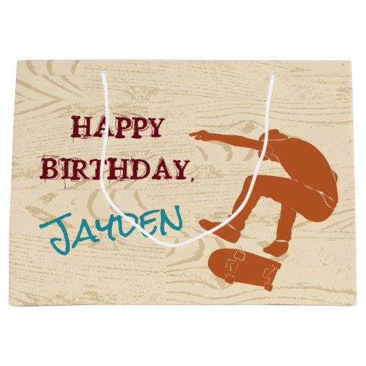 Voor Skateboarders Skateboarden Graphics Custom Groot Cadeauzakje (Voorkant)