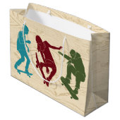 Voor Skateboarders Skateboarden Graphics Custom Groot Cadeauzakje (Achterkant Gekanteld)