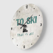 Voor Ski is alles Grote Klok (Hoek)