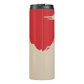 Voor Snowmobilers Snowmobile Graphic Personalized Thermosbeker (Achterkant)