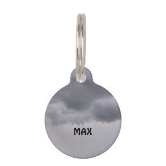 Voor storm Ronde Pet Tag Huisdierpenning