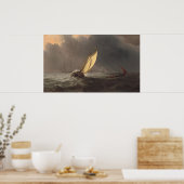 Voor Storm - Willem van de Velde Fine Art Poster (Keuken)