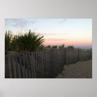 Voor Sunrise Rehoboth Beach Poster