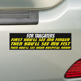 Voor tapingstoestellen bumpersticker