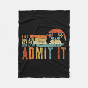 Voor Tiener Jongen Grafische Videogames Gaming Gif Fleece Deken