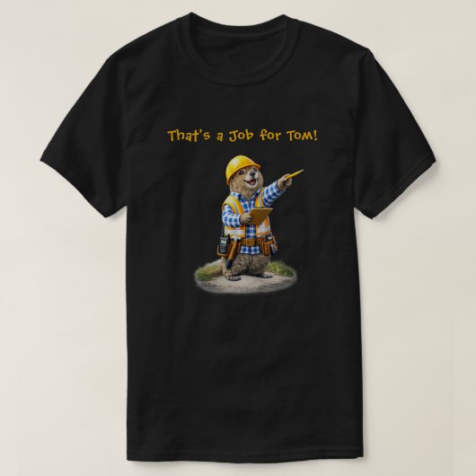 "voor Tom" (1) T-shirt (Design voorkant)