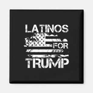 Voor Trump 2024 Conservative Funny Election USA FL Magneet