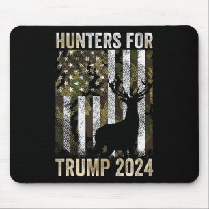 Voor Trump 2024 President Camouflage Herten Elk An Muismat