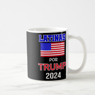 Voor Trump 2024 Pro Trump Gift - Latinas Por Trump Koffiemok