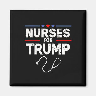 Voor Trump 2024 T-shirt Schattige Pro Trump USA El Magneet