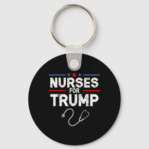 Voor Trump 2024 T-shirt Schattige Pro Trump USA El Sleutelhanger